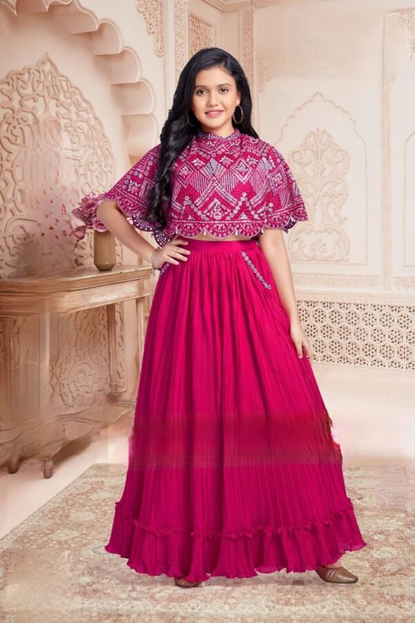 Girls Rani Colour Choli