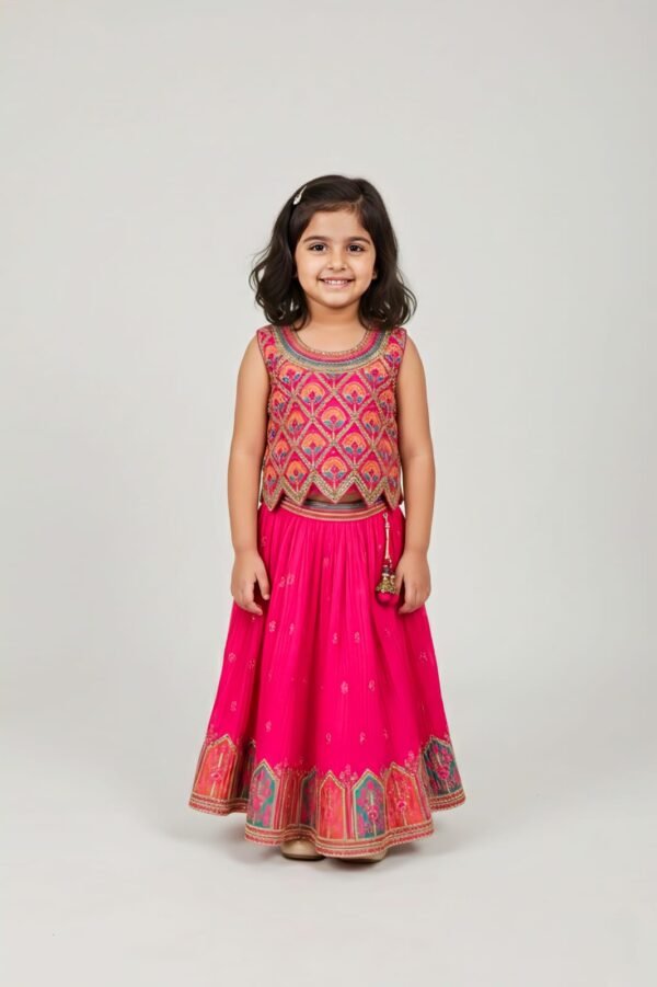 Girls Rani Colour Choli