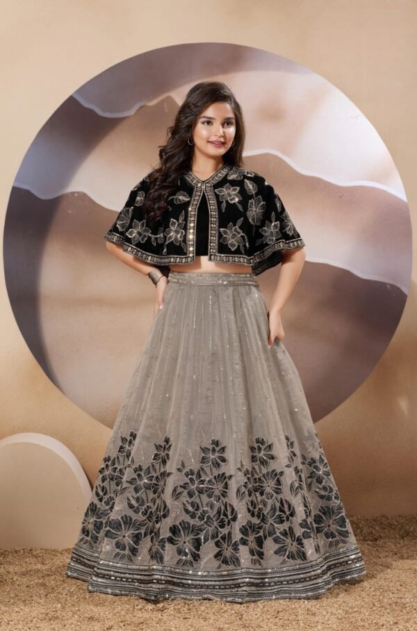 Girls Black Colour Choli