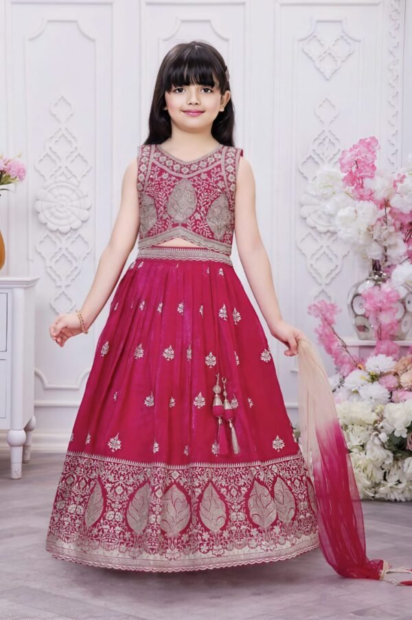 Girls Rani Colour Choli