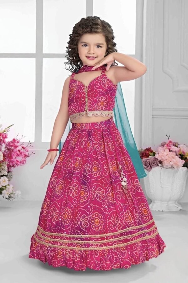 Girls Rani Colour Choli