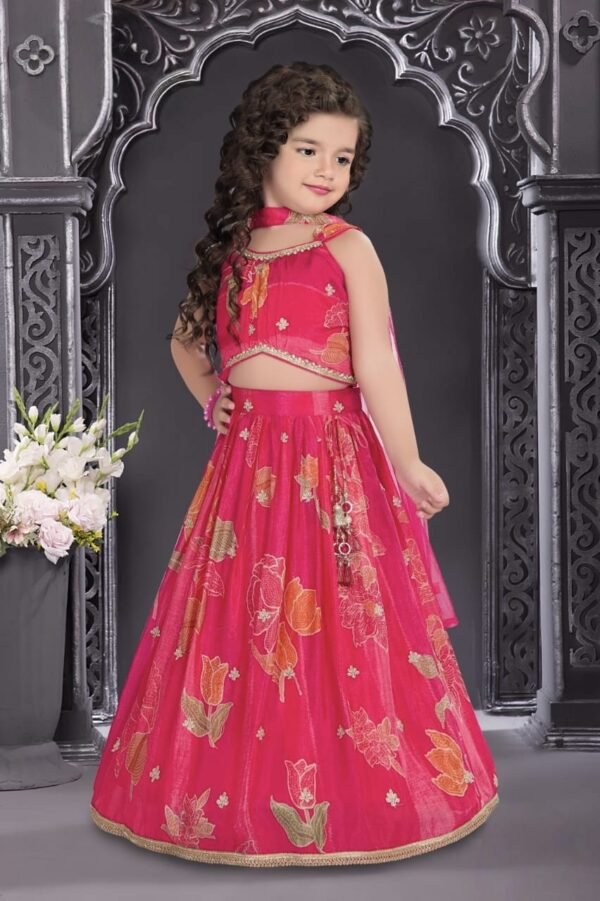 Girls Rani Colour Choli